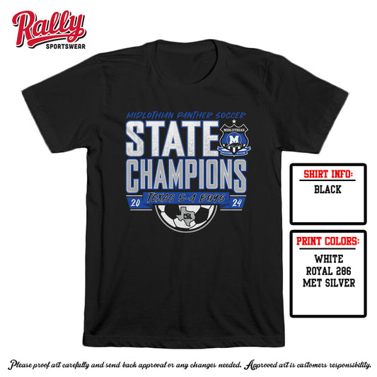 MHSSOC24/25 - 2024 State Champions Tee