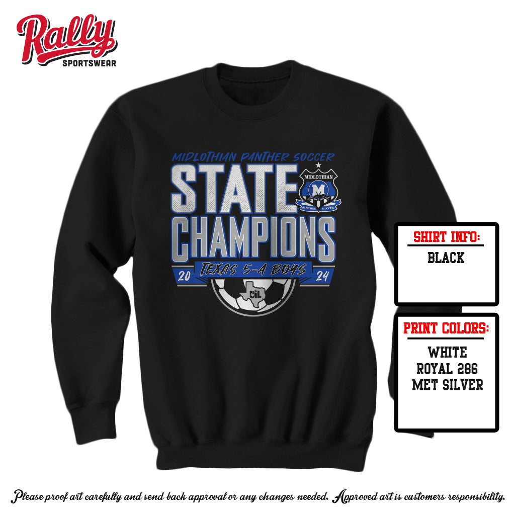MHSSOC24/25 - 2024 State Champions Sweatshirt