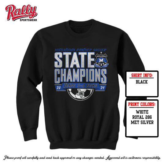 MHSSOC24/25 - 2024 State Champions Sweatshirt