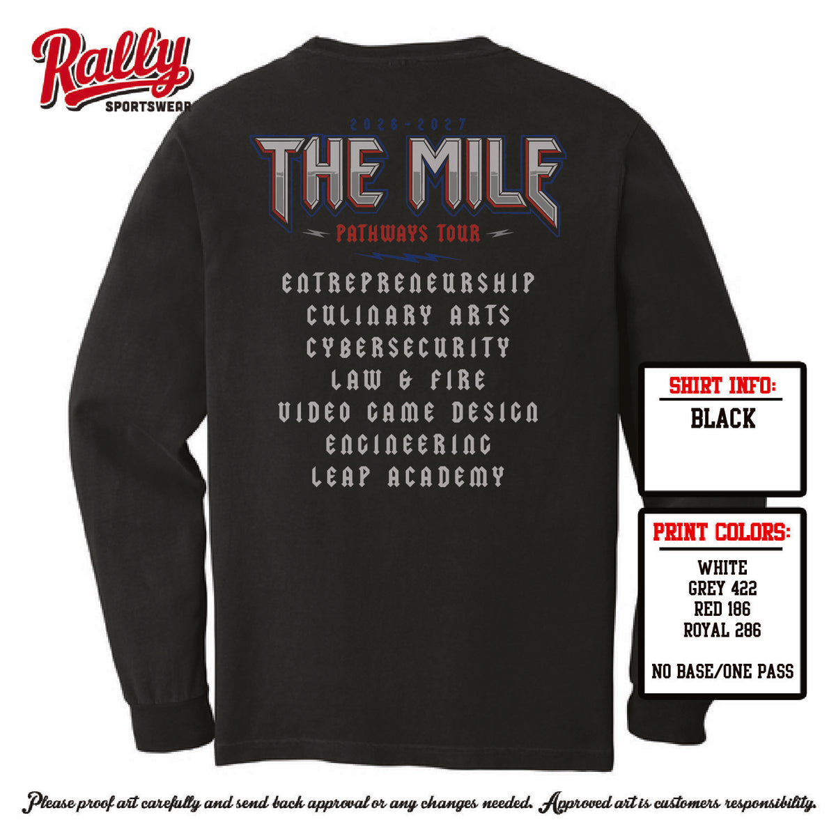 MISDMS26 - Mile Concert Long Sleeve