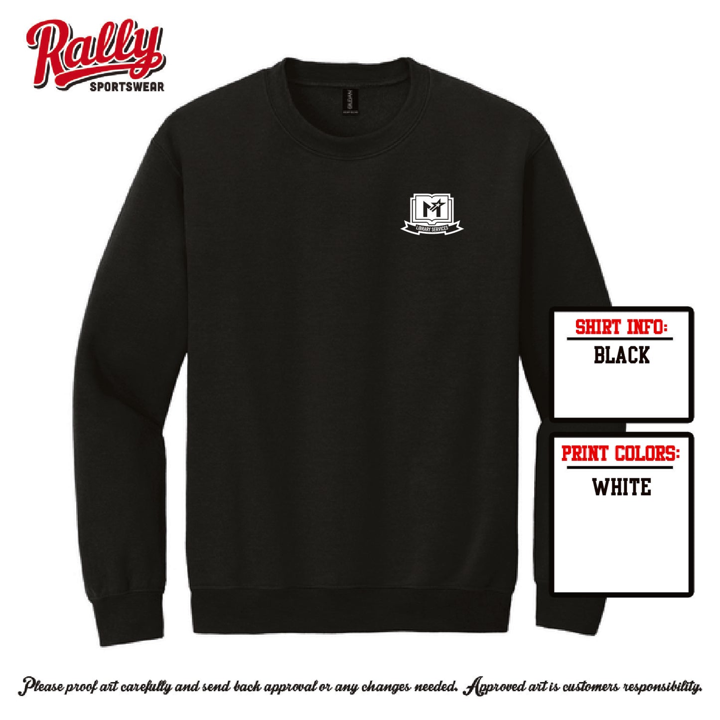 MISDLIB - Library Services Sweatshirt