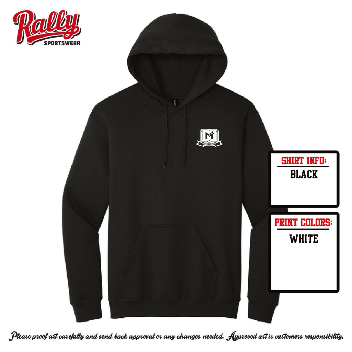 MISDLIB - Library Services Hoodie