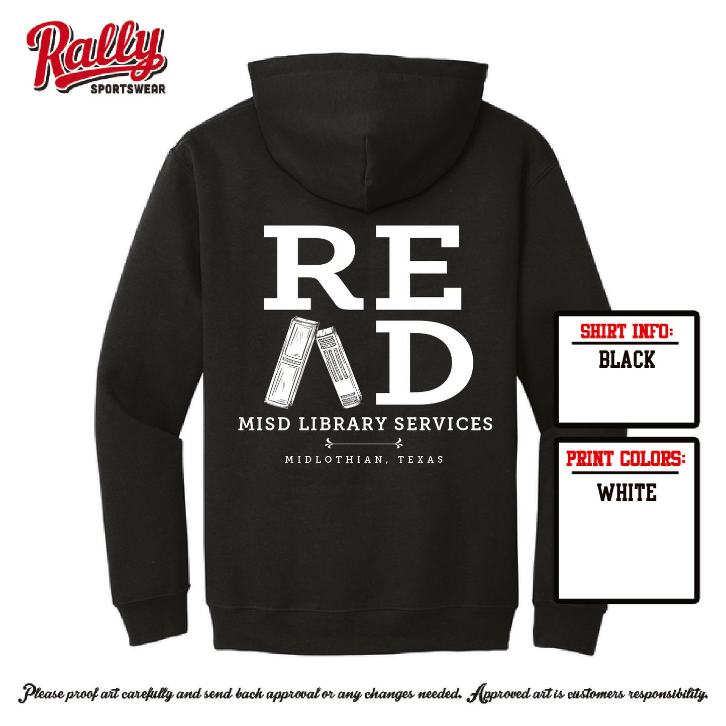 MISDLIB - Library Services Hoodie