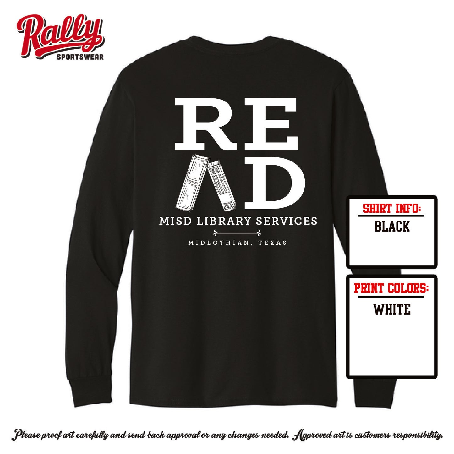 MISDLIB - Library Services Long Sleeve