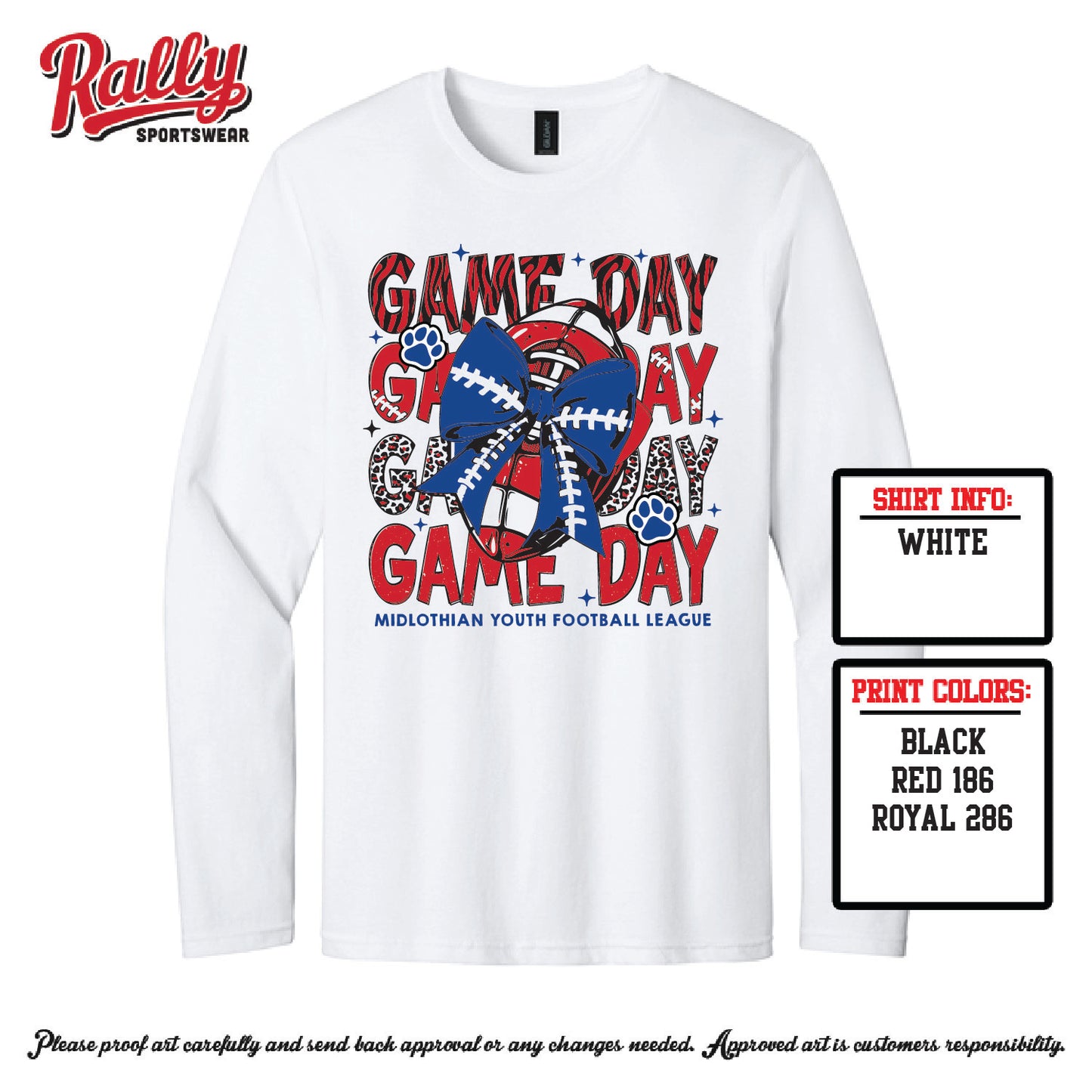 MYFL26 - Game Day (Various Styles)