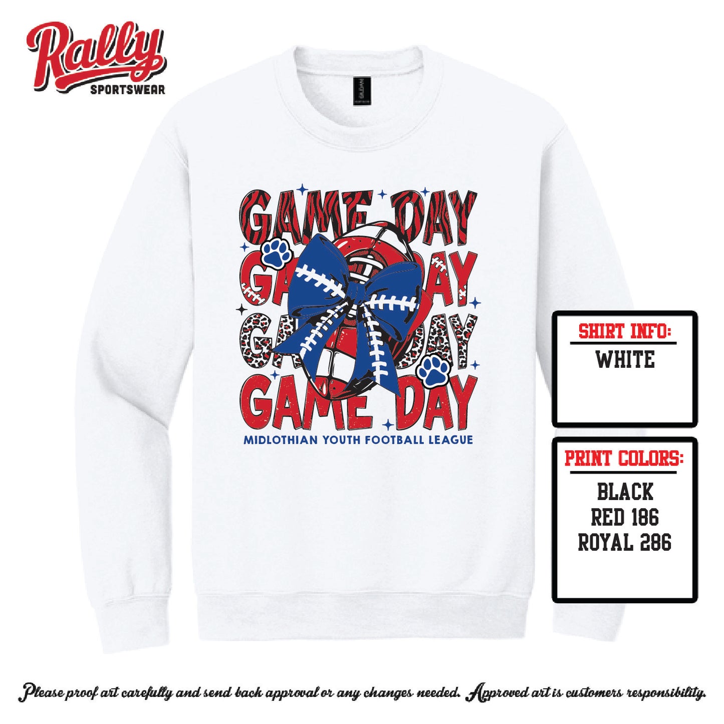 MYFL26 - Game Day (Various Styles)