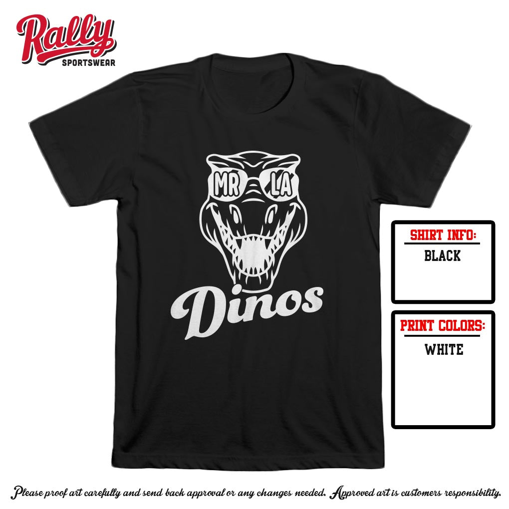 MRLA24 - Cool Dino Short Sleeve (Multiple Options)
