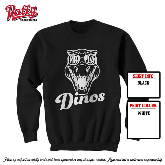 MRLA24 - Cool Dino Sweatshirt (Multiple Colors)