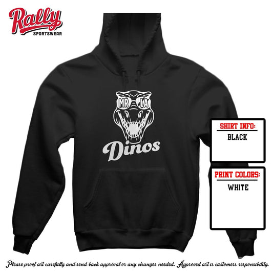 MRLA24 - Cool Dino Hoodie (Multiple Colors)