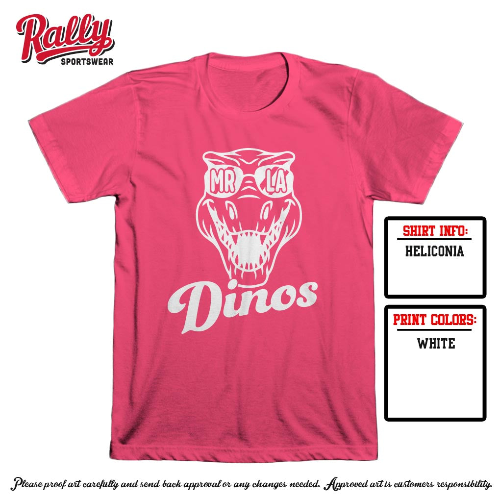 MRLA24 - Cool Dino Short Sleeve (Multiple Options)