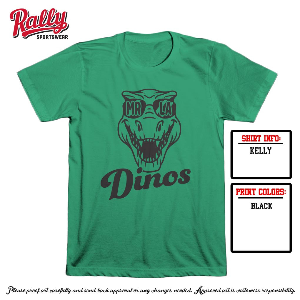 MRLA24 - Cool Dino Short Sleeve (Multiple Options)
