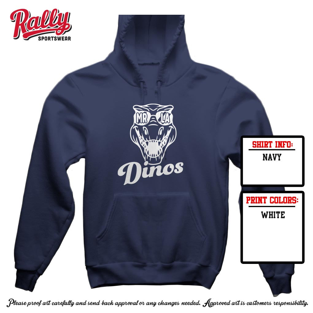 MRLA24 - Cool Dino Hoodie (Multiple Colors)