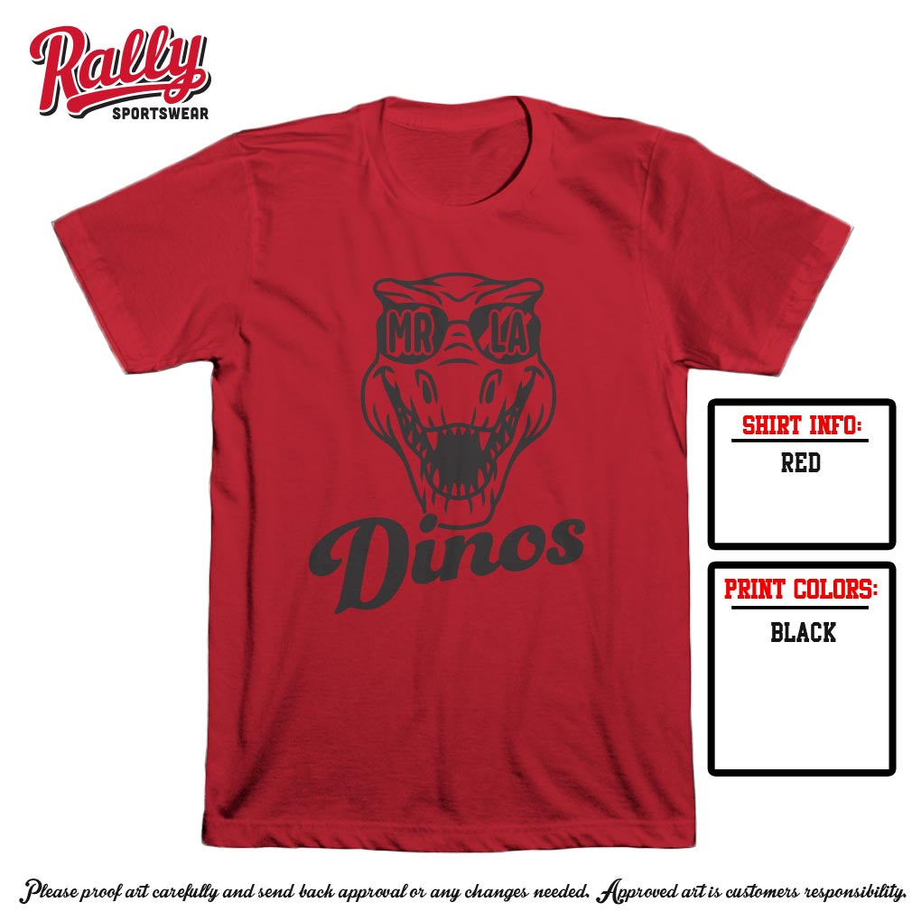 MRLA24 - Cool Dino Short Sleeve (Multiple Options)