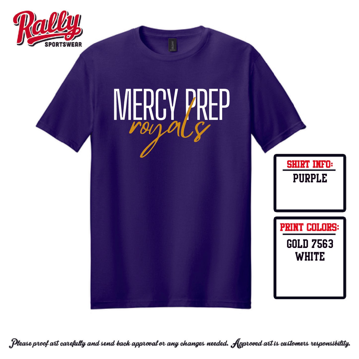 Mercy Prep - Handwritten Royals