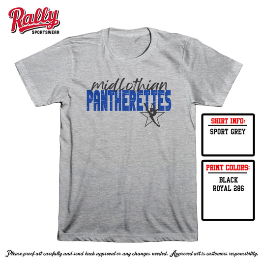 MHSP&RF25 - Pantherettes Fan Short Sleeve