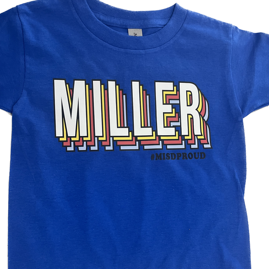 Miller Elementary YOUTH Retro tee