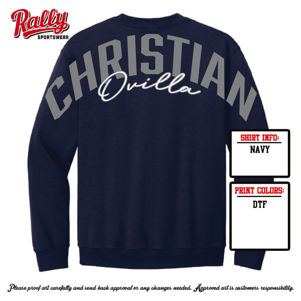 OCSFAL26 - Big Spirit Sweatshirt