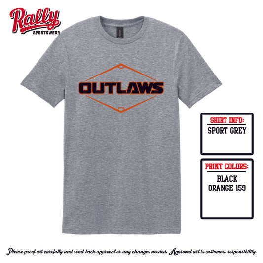 OUT - GREY Fan Shirt