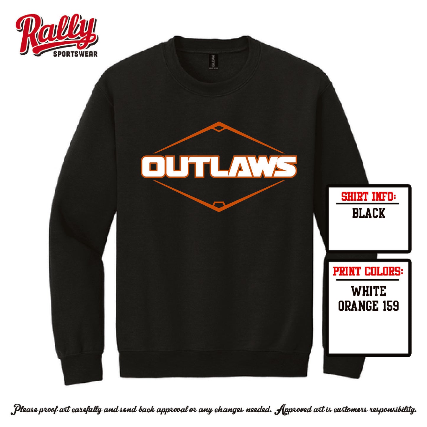OUT - BLACK Fan Shirt