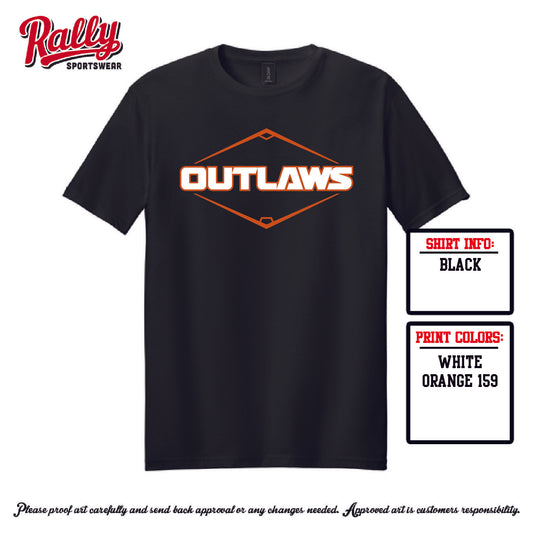 OUT - BLACK Fan Shirt