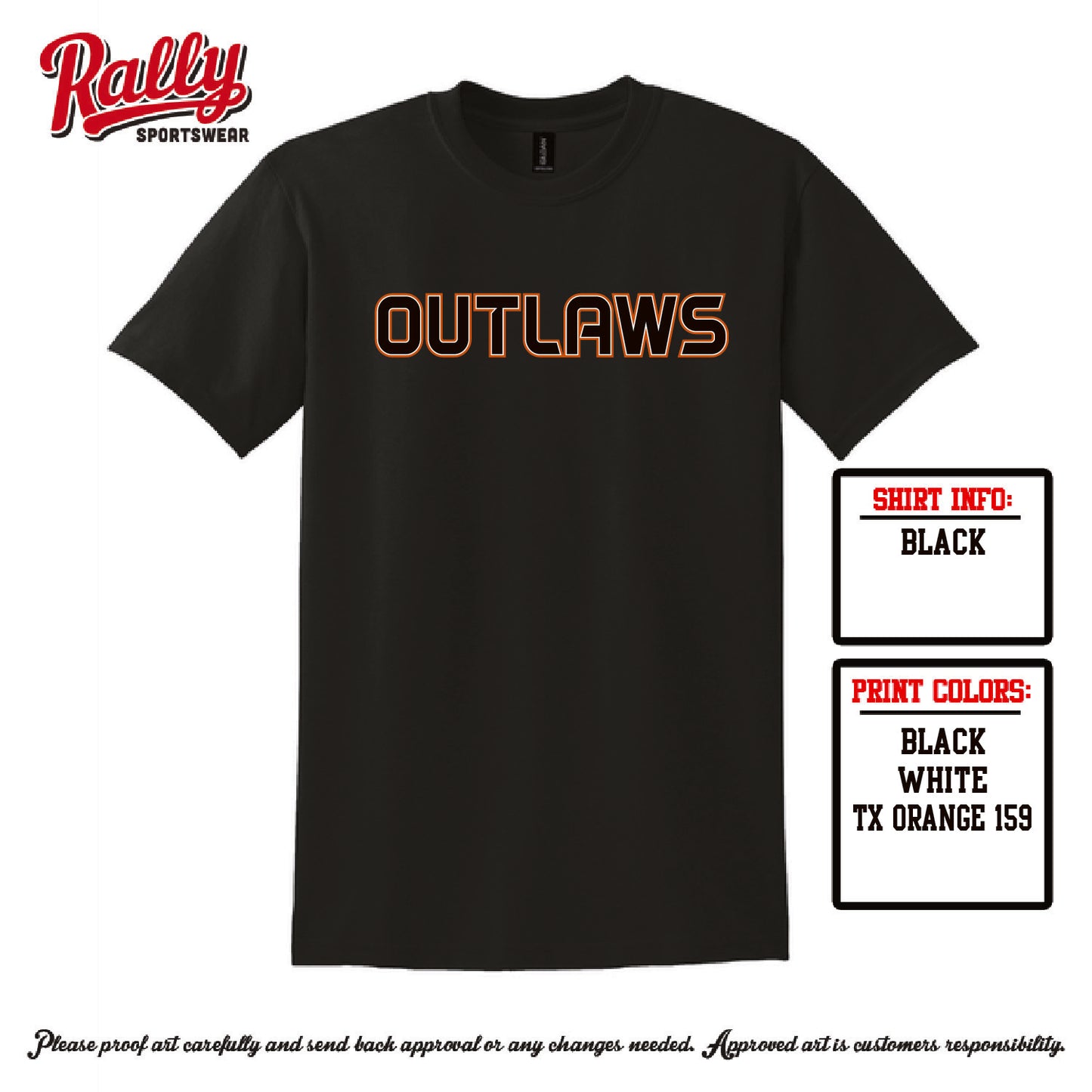 OUTF26 - Black Fan Shirt