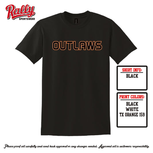 OUTF26 - Black Fan Shirt