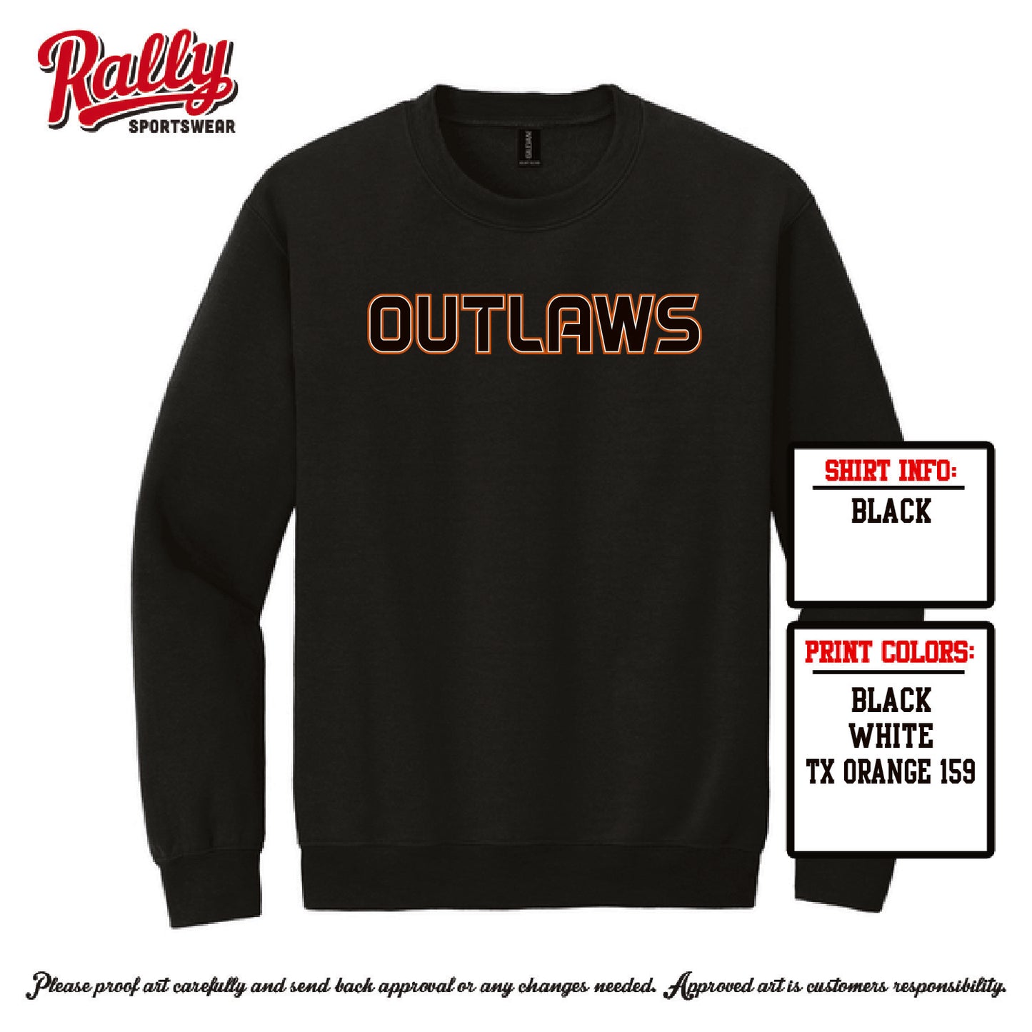 OUTF26 - Black Fan Shirt