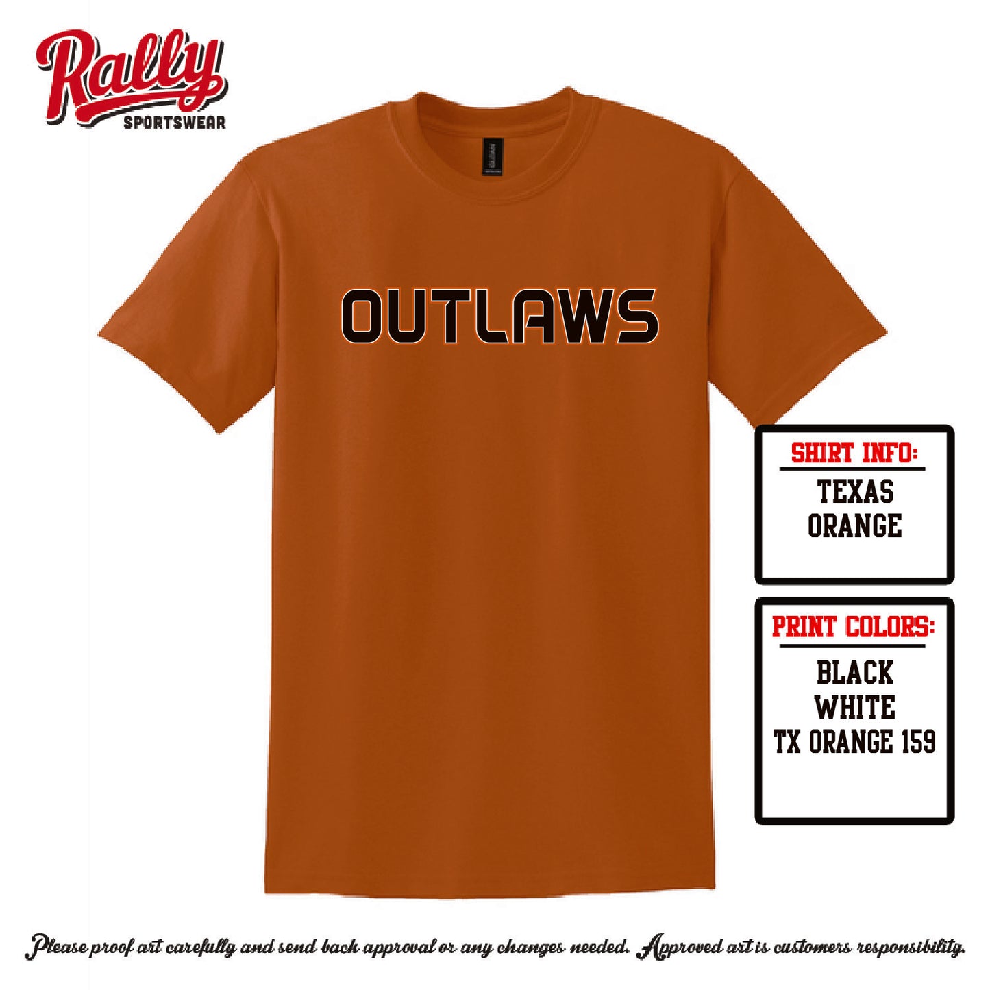 OUTF26 - Texas Fan Shirt