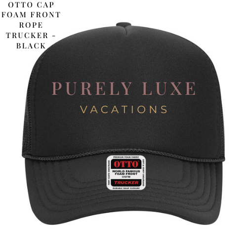 PLV - Purely Luxe Embroidered Foam Front Hat