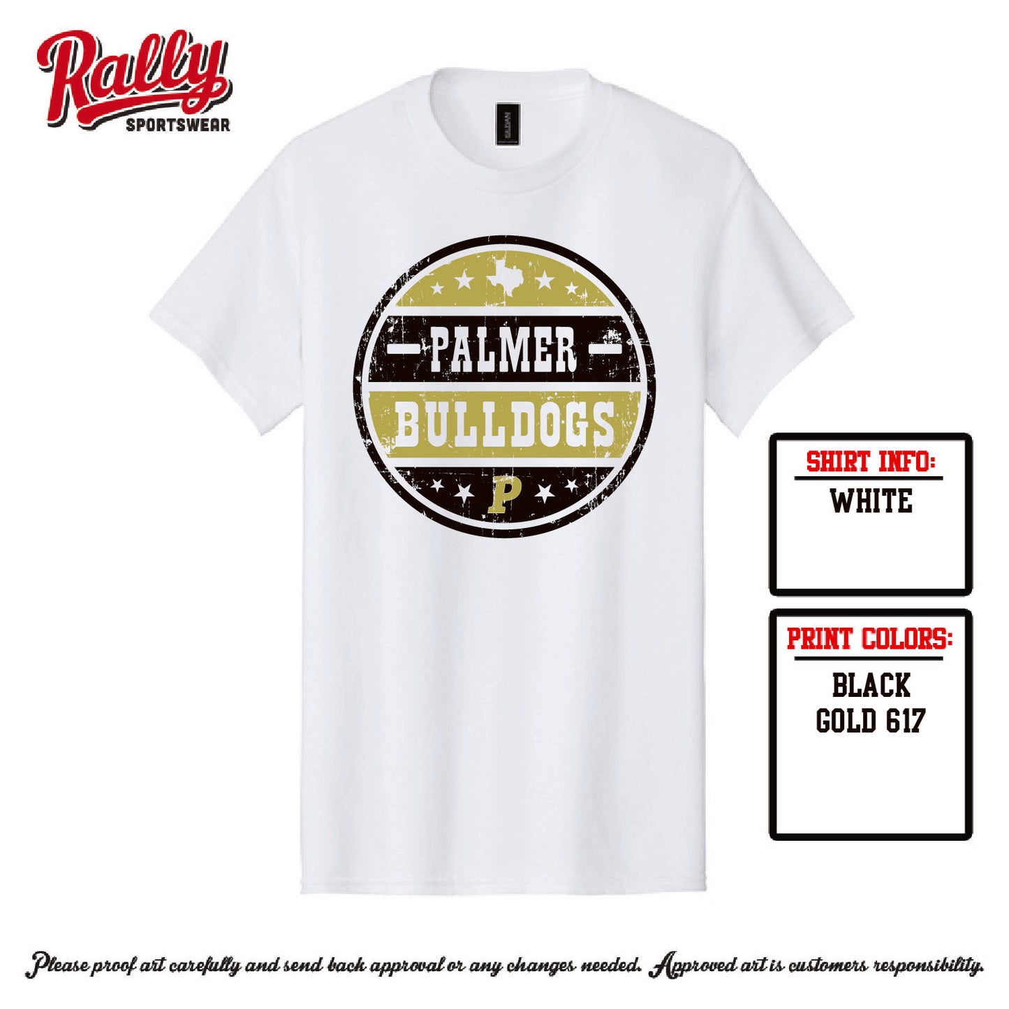PALMER26 - White SS Tee