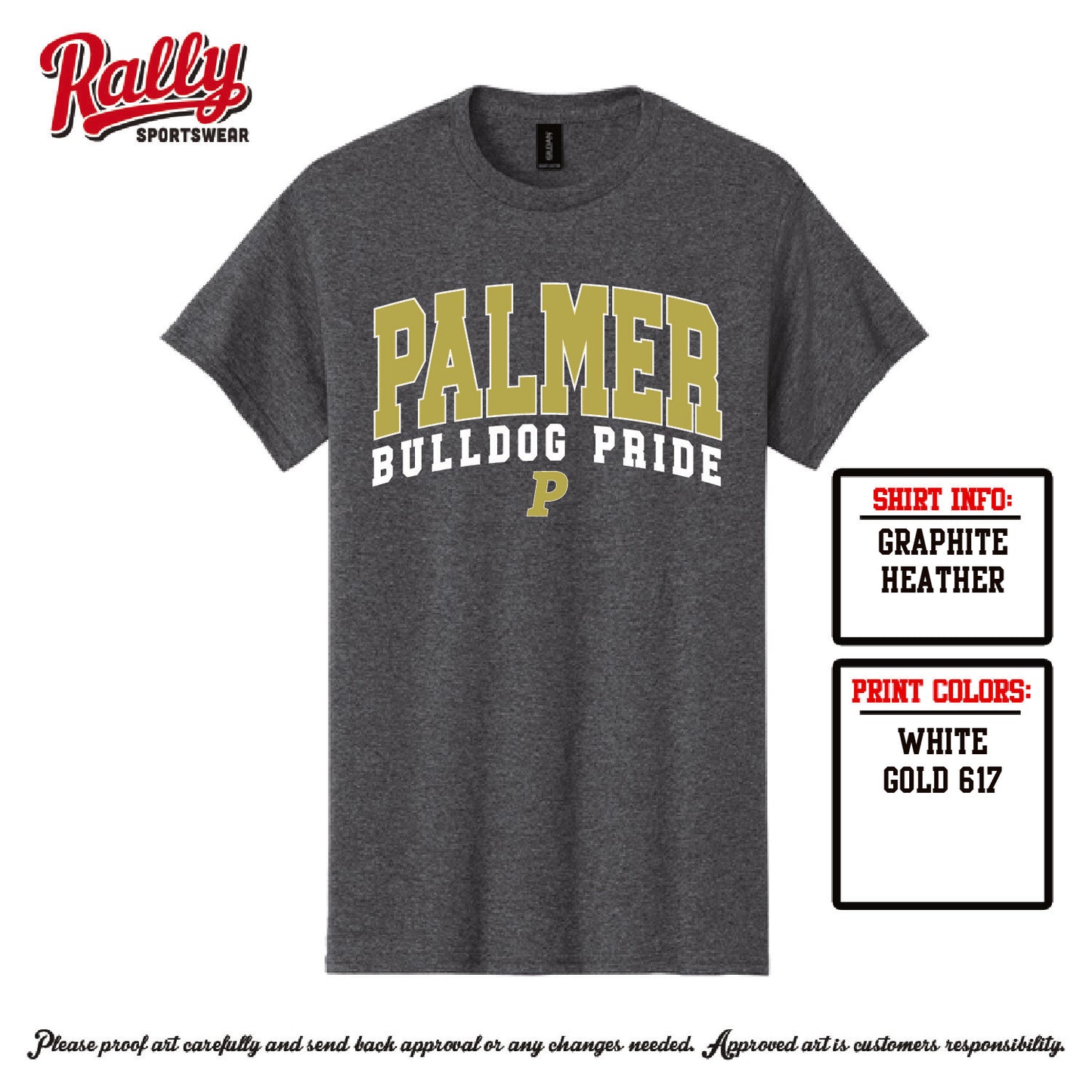 PALMER26 - Grey SS Tee
