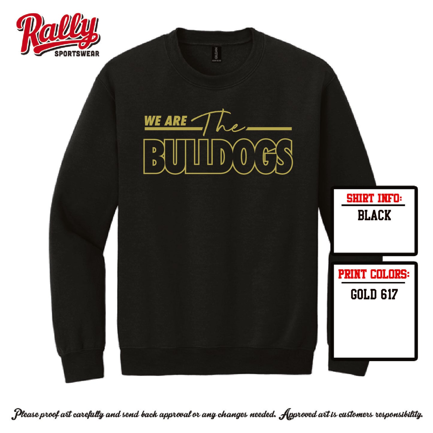 PALMER26 - Black Sweatshirt