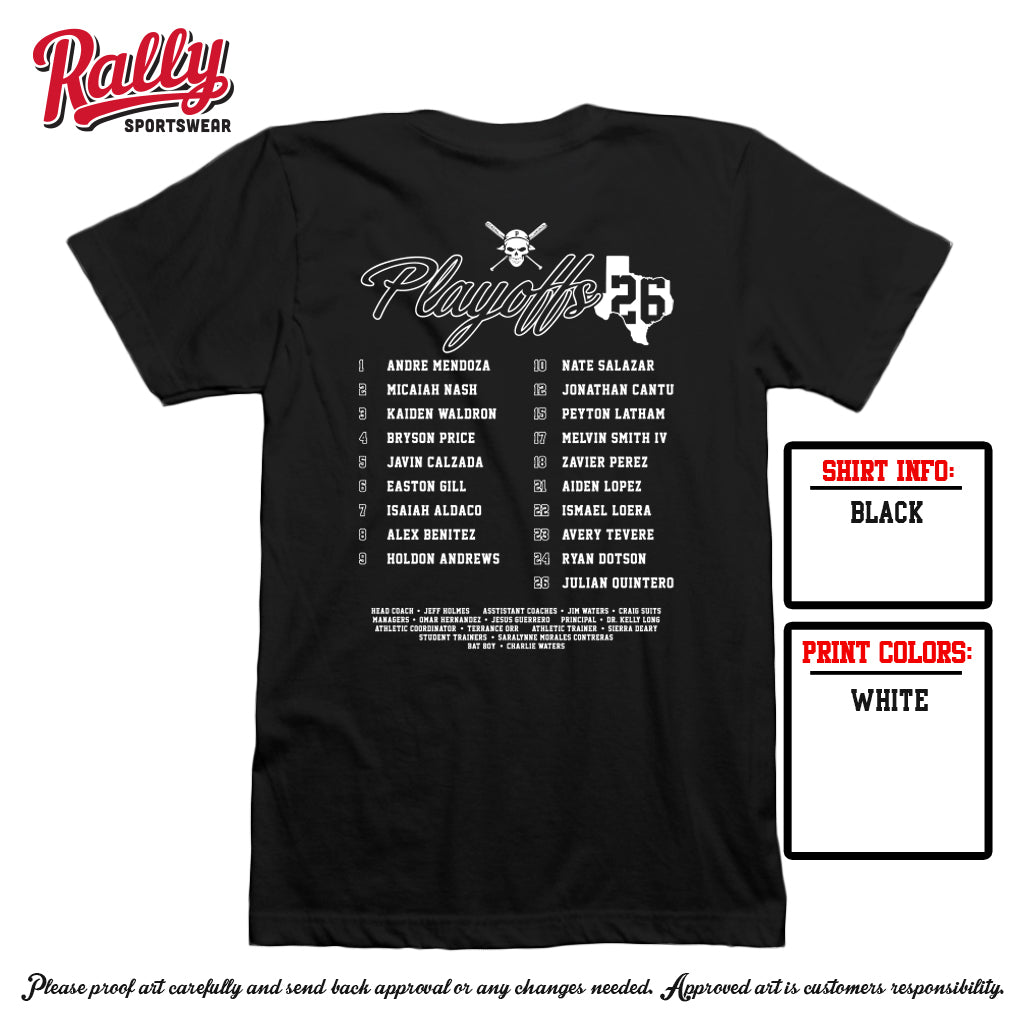 MPBB26 - Playoff Tee Cotton