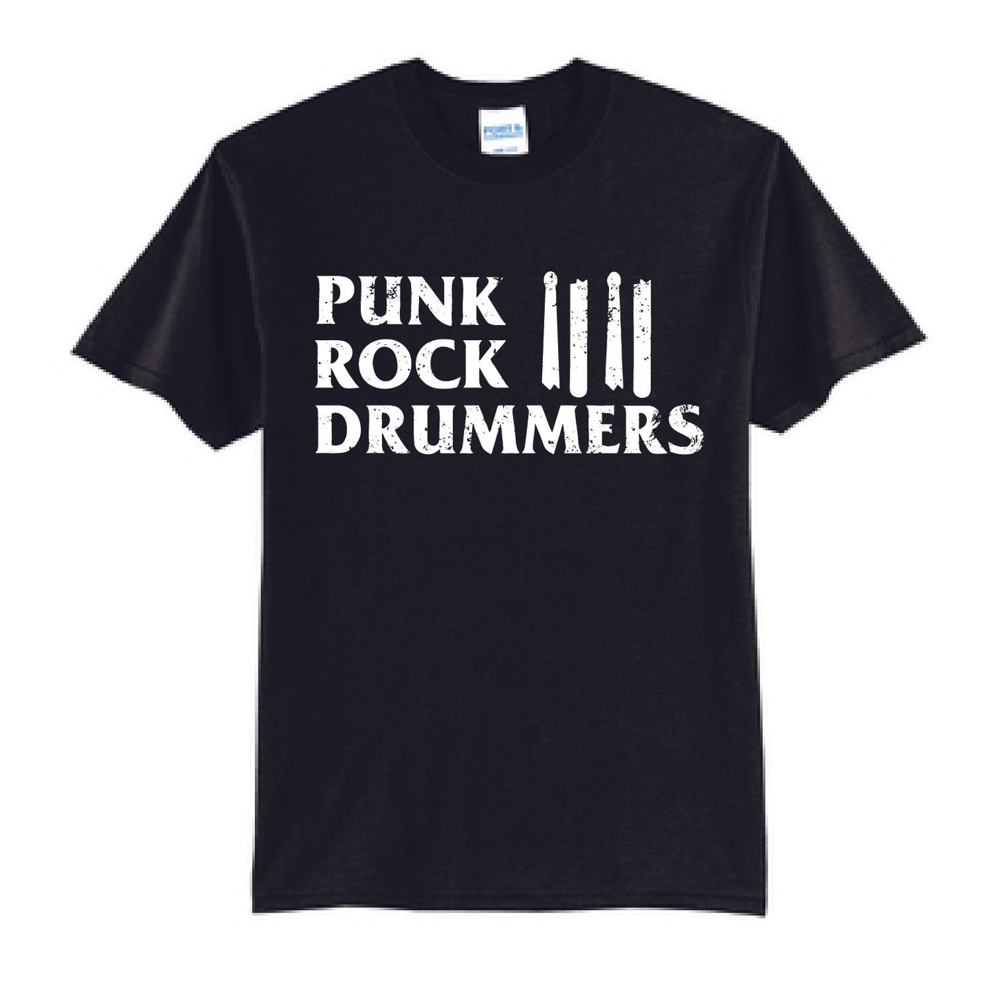 Punk Rock Drummers Short Sleeve Youth Tees (Various Colors) - PRD