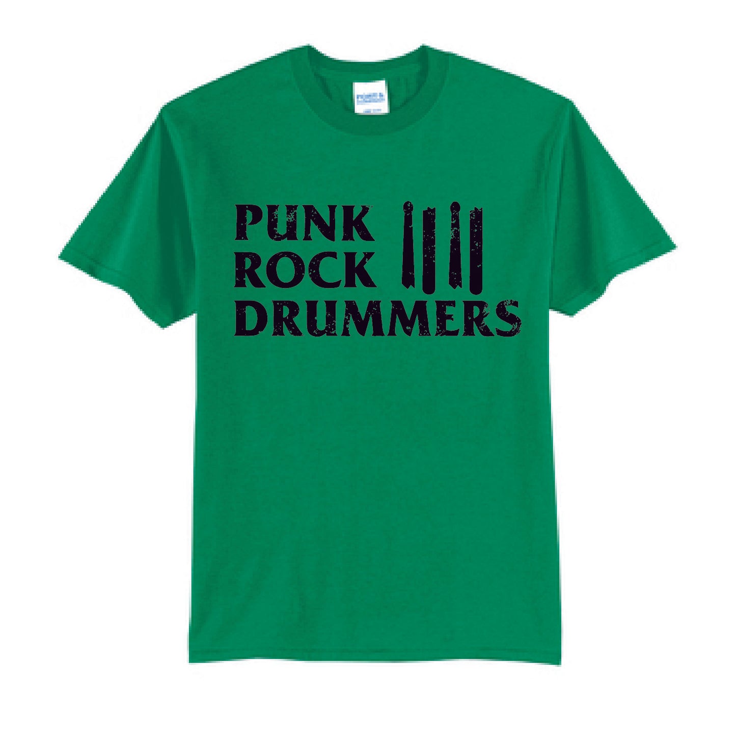 Punk Rock Drummers Short Sleeve Youth Tees (Various Colors) - PRD