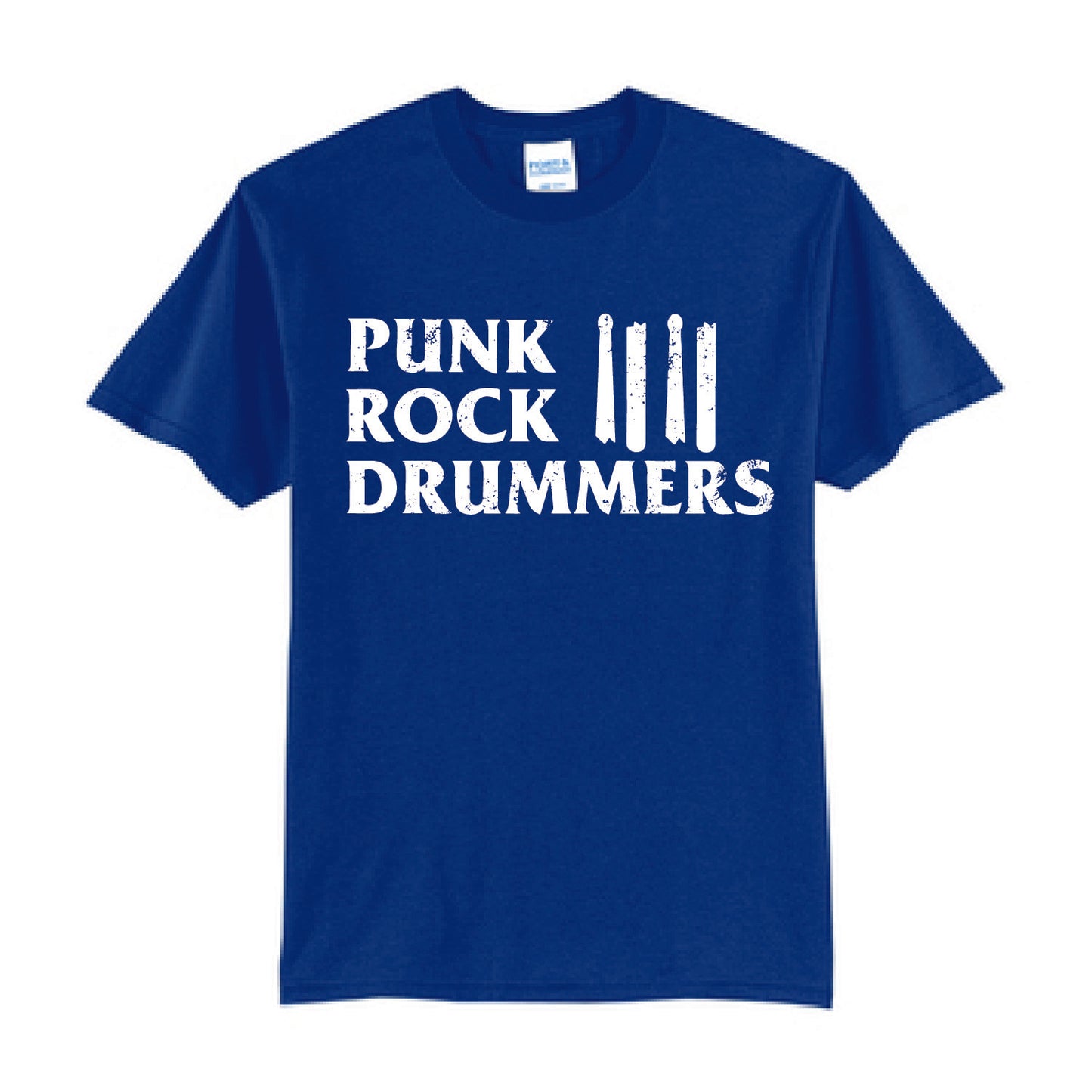 Punk Rock Drummers Short Sleeve Youth Tees (Various Colors) - PRD