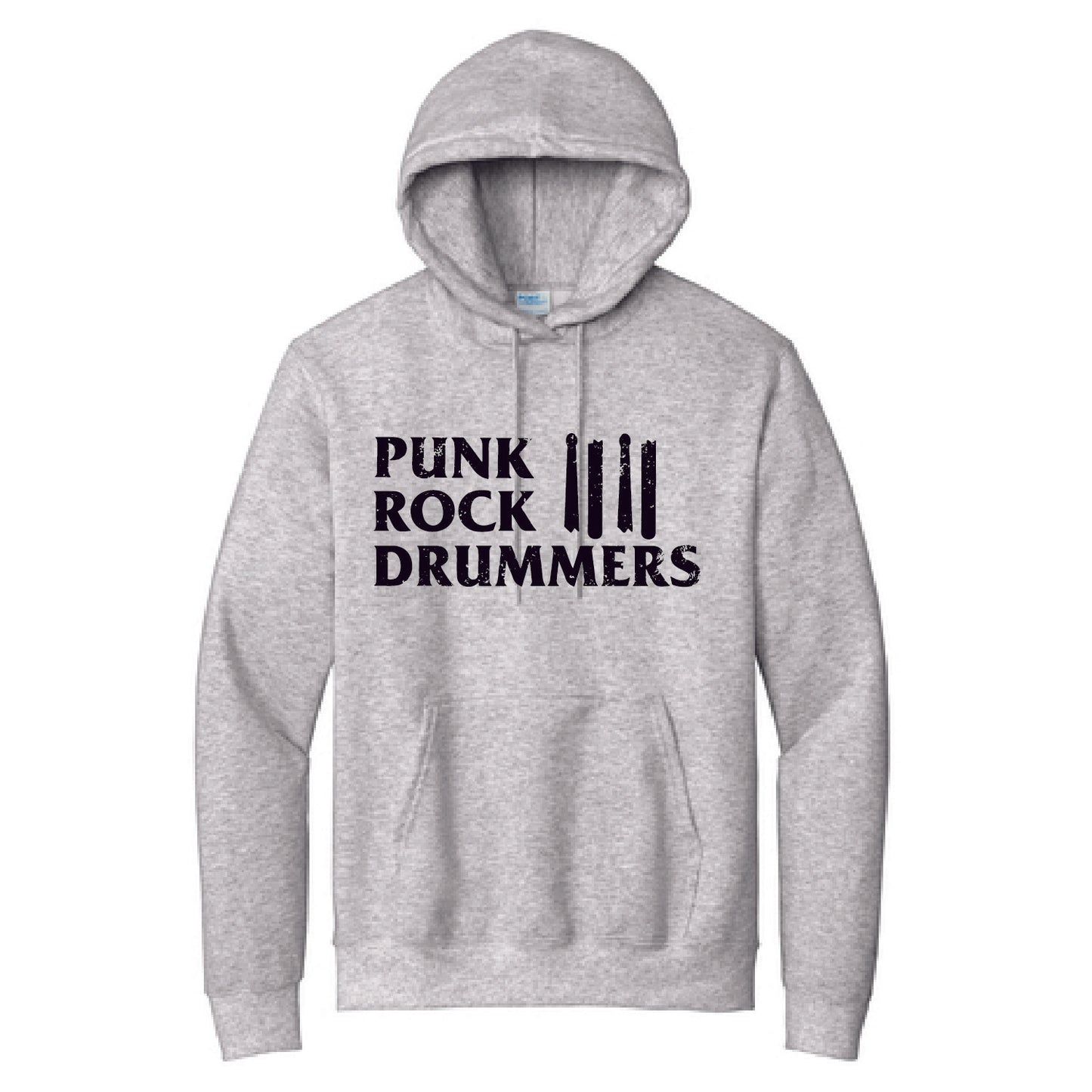 Punk Rock Drummers Tall Hoodie (Various Colors) - PRD