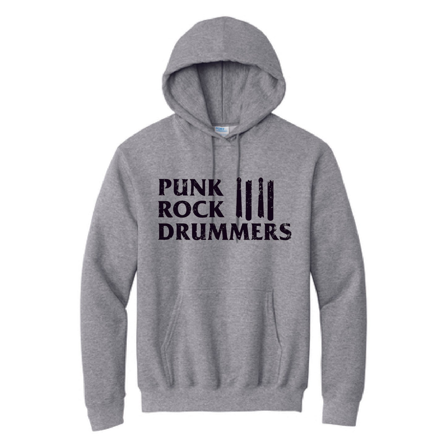 Punk Rock Drummers Tall Hoodie (Various Colors) - PRD