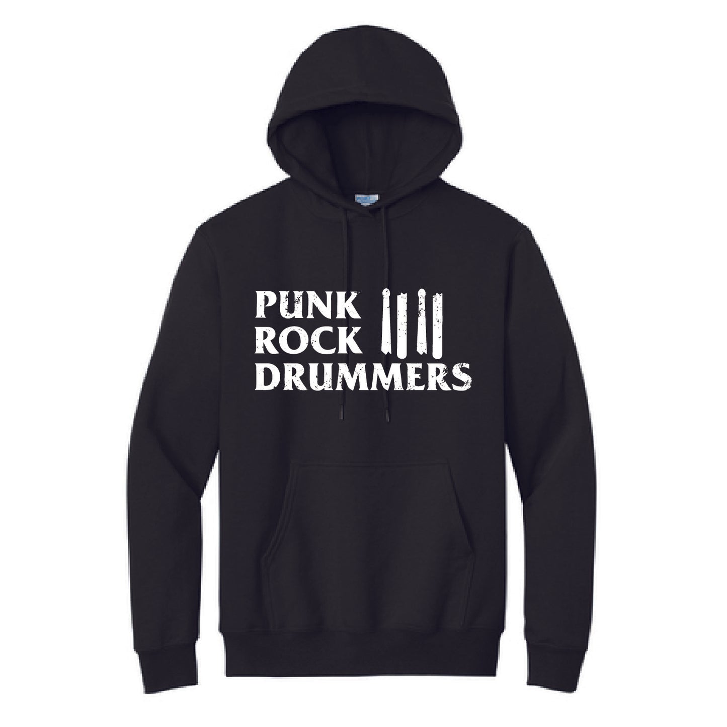 Punk Rock Drummers Tall Hoodie (Various Colors) - PRD