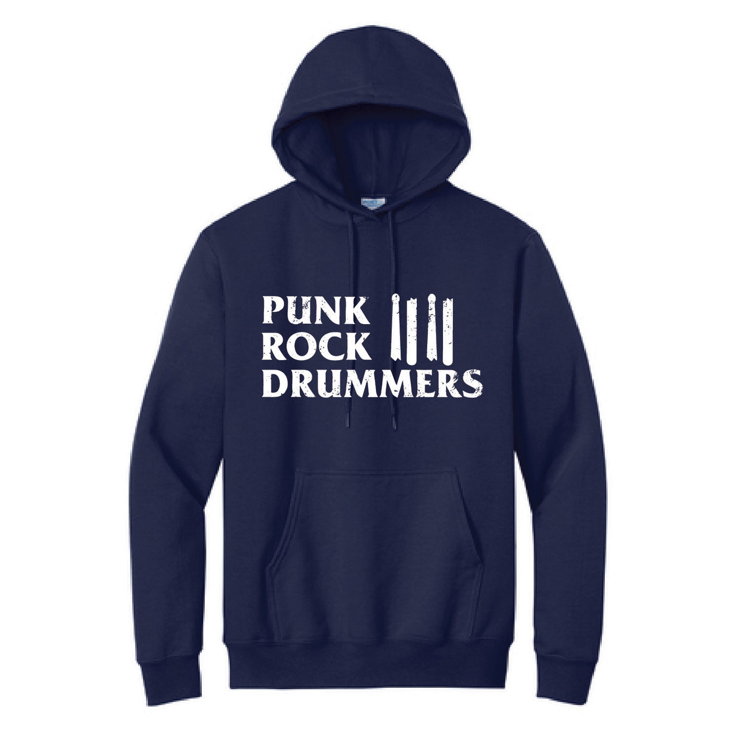 Punk Rock Drummers Tall Hoodie (Various Colors) - PRD