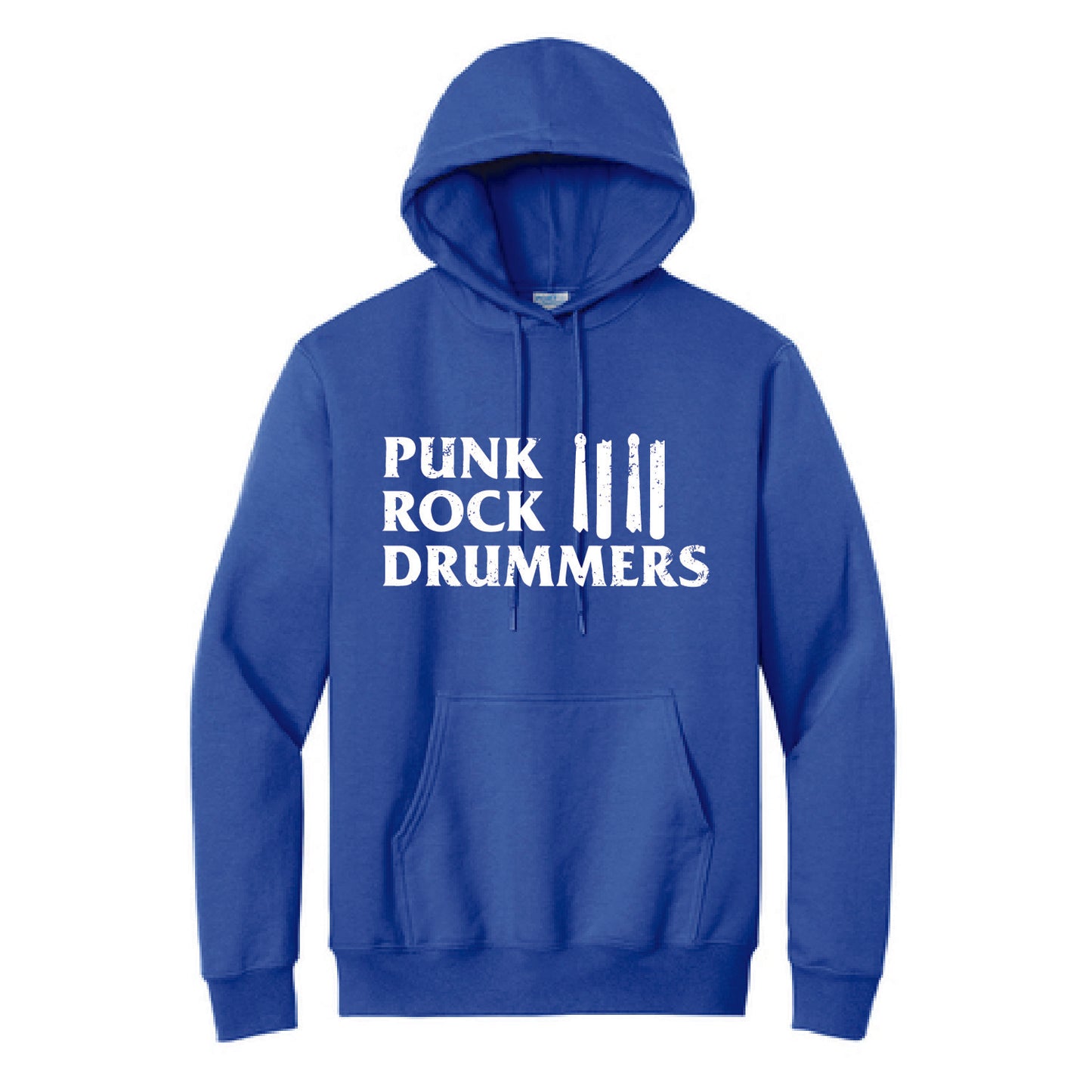 Punk Rock Drummers Tall Hoodie (Various Colors) - PRD