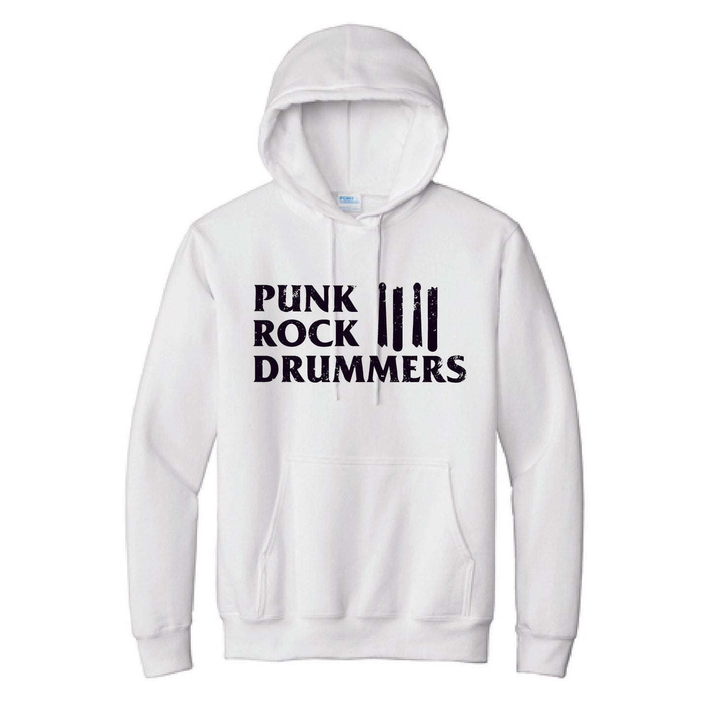 Punk Rock Drummers Tall Hoodie (Various Colors) - PRD