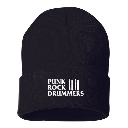 Punk Rock Drummers Cuffed Beanie (Various Colors) - PRD