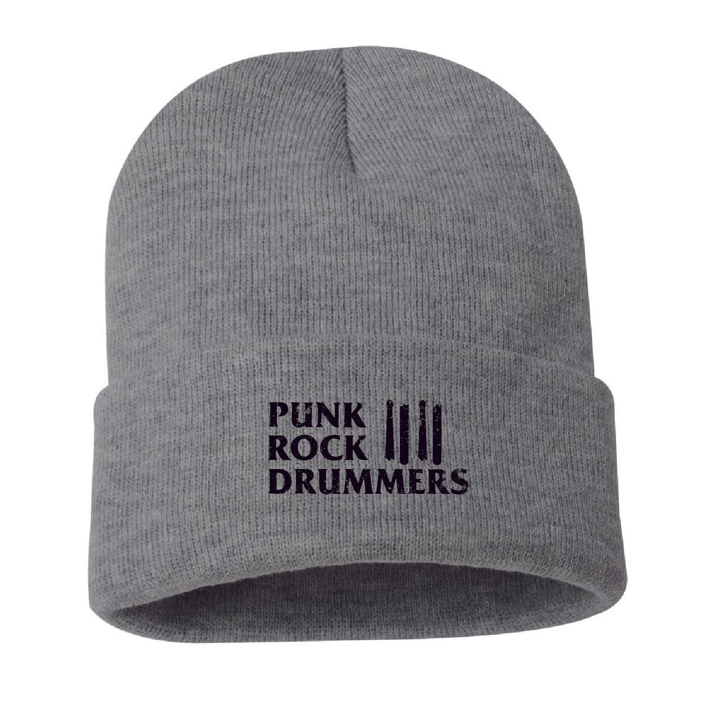 Punk Rock Drummers Cuffed Beanie (Various Colors) - PRD