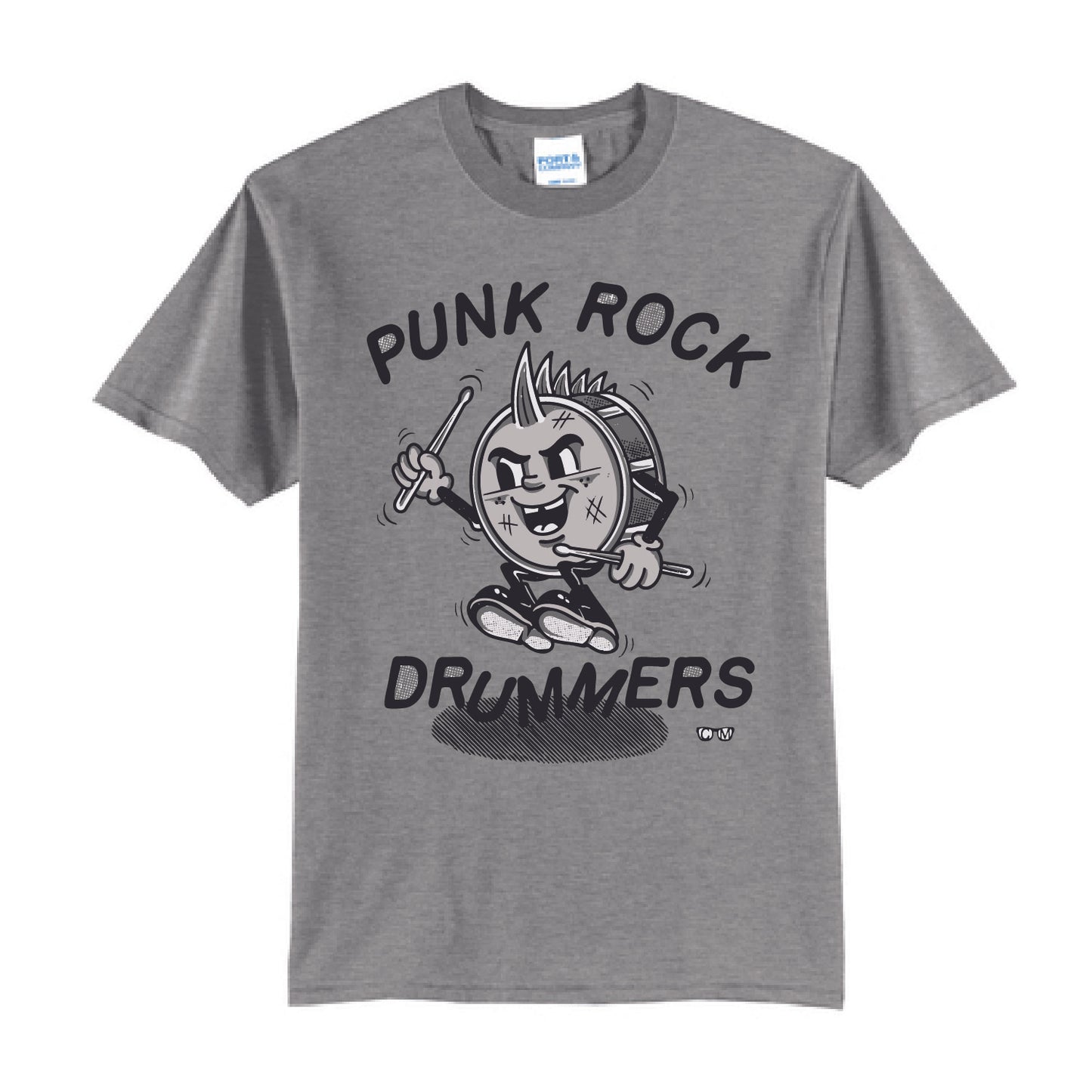 Punk Rock Drummers Perry Short Sleeve Adult Tees (Various Colors) - PRD