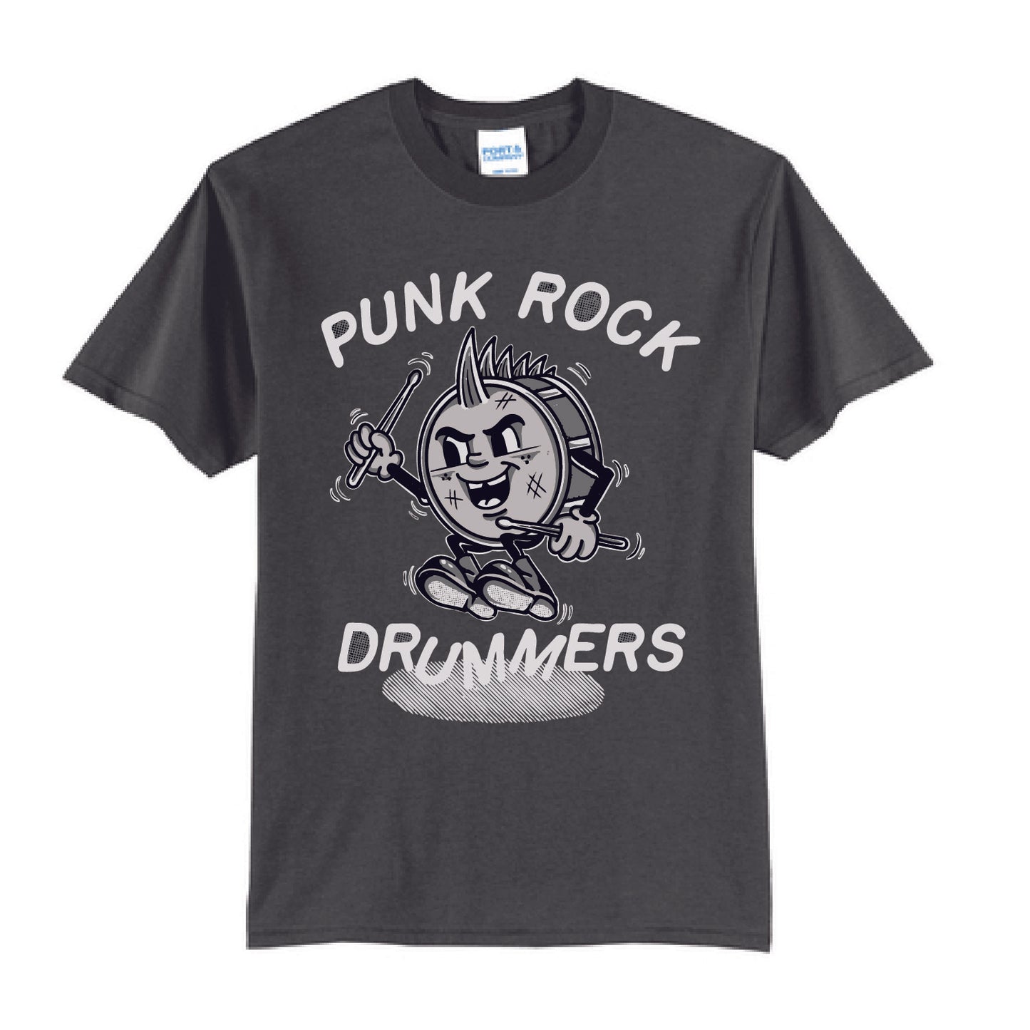 Punk Rock Drummers Perry Short Sleeve Adult Tees (Various Colors) - PRD