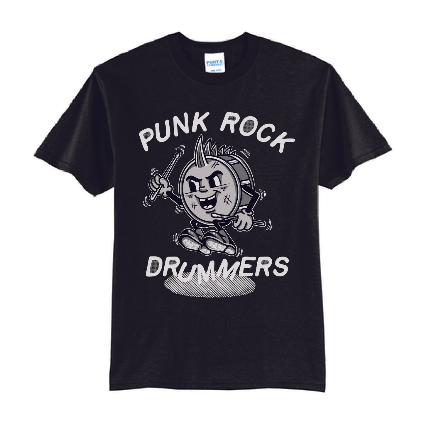 Punk Rock Drummers Perry Short Sleeve Adult Tees (Various Colors) - PRD