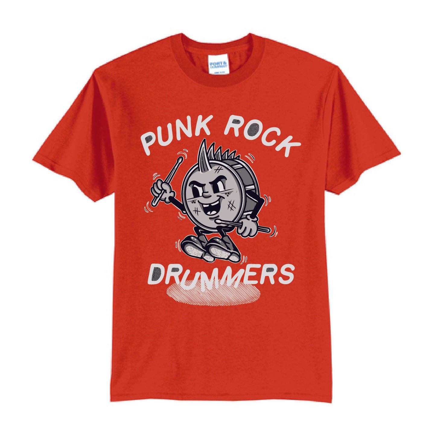 Punk Rock Drummers Perry Short Sleeve Adult Tees (Various Colors) - PRD