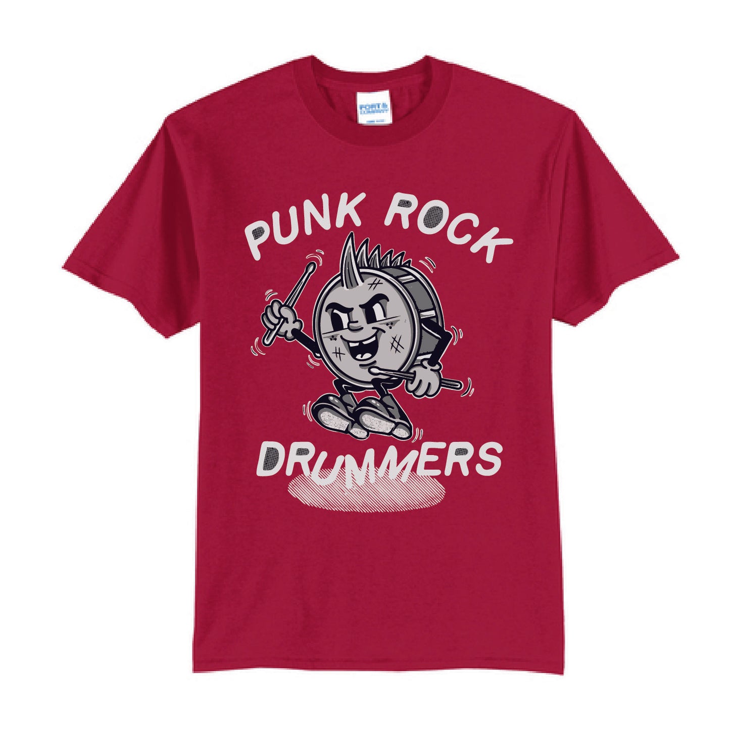 Punk Rock Drummers Perry Short Sleeve Adult Tees (Various Colors) - PRD