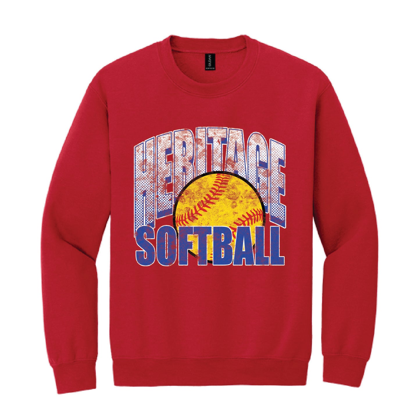 Heritage Softball Grunge